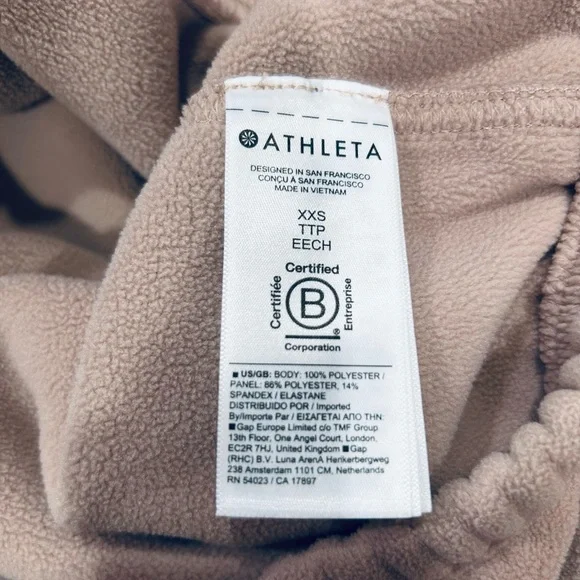 Athleta Overlook Microfleece Sweatshirt - Size XXS - Picture 7 of 8